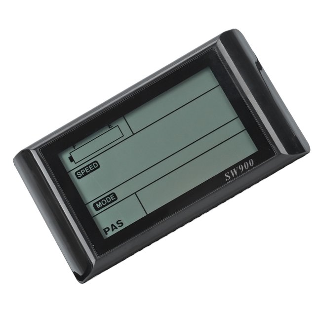 Pantalla LCD Para Bicicleta Eléctrica, Panel De Control De Pantalla LCD Para Bicicleta ABS Para Modificación