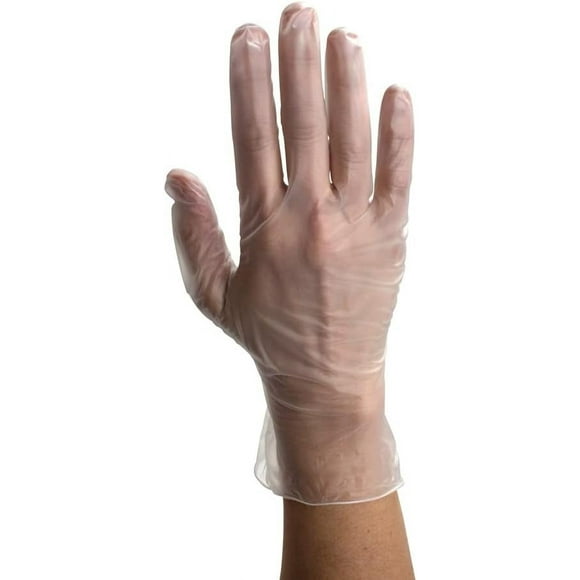 High - quality Personal Touch Vinyl Gloves Medium Size| Heavy Duty | Non Sterile | Powder Free | Latex Free Rubber |food Safe providing excellent performance