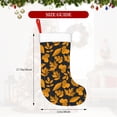 thumbnail image 4 of Salouo fall leaf Print Christmas Stockings,Large Xmas Stocking Set of 1 Holiday and Farmhouse Stocking for Christmas Holiday Party Decoration(17.7*11 Inch), 4 of 7