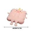 thumbnail image 2 of Toast Bread Pillow Cushion with Aggrieved Expression, Kawaii Plush Toy Funny Food Plush Cushion for Office Dorm Bedroom Seat,Plush Cushion Gift for Birthday, Valentine, Christmas 1PCS, 2 of 8