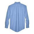 thumbnail image 5 of Devon & Jones D630 Men's Crown Collection Oxford Woven Dress Shirt-Light Blue-3XL, 5 of 5