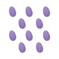thumbnail image 3 of BSJJY 30 Pcs Easter Speckled Eggs,1.8Inch Plastic Foam Easter Eggs, Bowl and Vase Filler Faux Chicken Mini Foam Eggs for Kids Party Gifts, Easter Basket Stuffers, Easter Decorations (Purple), 3 of 5