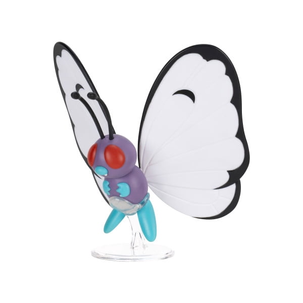 Pokemon Battle Figure 3 Pack - Features 2-Inch Popplio and Pikachu and 3-Inch Butterfree Battle Figures