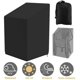 thumbnail image 3 of Funda para silla de jardín impermeable de tela Oxford 210D, fundas para sillones apilables, fundas para muebles de jardín de Patio exterior contra la intemperie 65x65x80/120cm TUNC Sencillez, 3 of 5