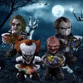 thumbnail image 4 of Gnomos De Jardín Decoración Resina Bandeja De Dulces Horror Gnomo Bandeja De Frutas Escultura De Halloween Soporte De Tazón De Dulces Kearding HA044466-02, 4 of 6