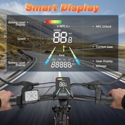 ASKGO GT28 Electric Scooterfor Adults, 1500W Single Motor, 28MPH & 55Mile Range, 48V 20A Battery&5 Speed, 11 Off-Road Tires, Foldable Sport Scooter for Commuting, UL2272