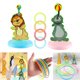 thumbnail image 3 of Juegos de lanzamiento de anillos de dibujos animados, juguetes educativos para bebés, juego de playa al aire libre para niños marino perfke Juegos de lanzar anillos, 3 of 9