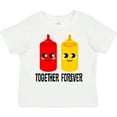 thumbnail image 3 of Inktastic Ketchup and Mustard Gift Boys or Girls Toddler T-Shirt, 3 of 5