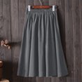 thumbnail image 3 of Skirts For Women Long Skirts For Women Bohemian Skirts Womens Skirts Ankle Length Womens Skirts Plus Size Disposable Table Skirts Skirt Plaid Leather Mini Skirt Toddler Skirt Hoop Skirt for Girls, 3 of 3