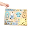 thumbnail image 3 of tablero ocupado,juguetes educativos tempranos pequeños tablero ocupado,Diy Montessori Junta accesorio montessori juguete,preescolar enseñanza regalo de cumpleaños tablero Macarena tablero ocupado, 3 of 8
