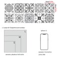 thumbnail image 4 of Cipaher Pelar y Pegar Baldosas Vinilo Pegar Baldosas para Baño Cocina Impermeable Pegatinas de Pared, 4 of 5