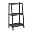thumbnail image 1 of New Ridge Home Goods 2027-GRA Dunnsville 3-Tier Ladder Shelf - Graphite, 1 of 1