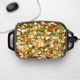 thumbnail image 4 of Presto 16" Ceramic Electric Skillet with Glass Cover,  Silver 06860, 4 of 11
