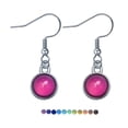 thumbnail image 4 of Pendientes de humor, pendientes de gota, joyería minimalista que cambia de color, anzuelo francés, pendientes de ópalo que cambian de color, pendiente, 4 of 8