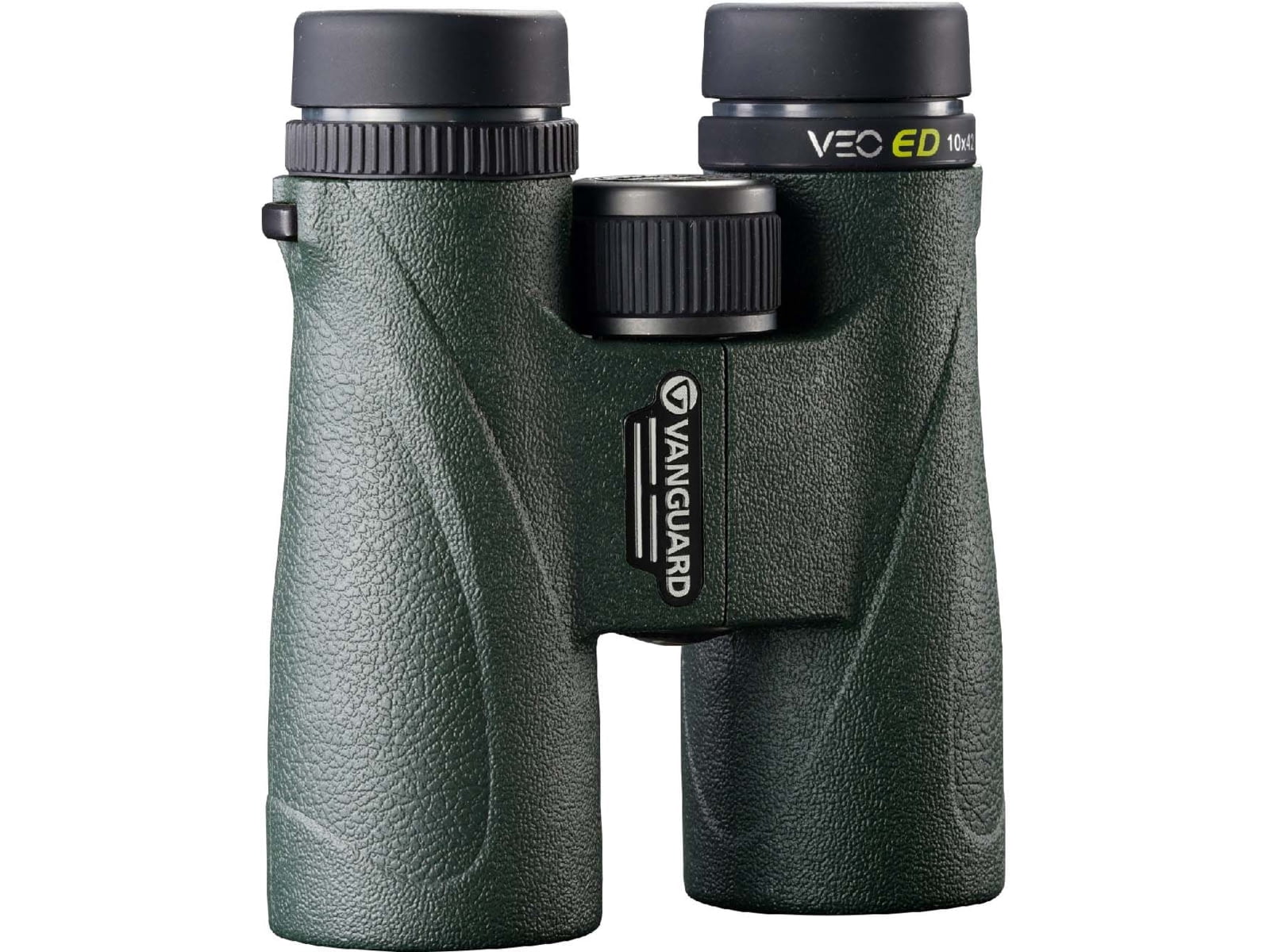 Vanguard VEO ED 10x42mm Roof Prism System Binocular, BAK4, Rubber, Green, 1042