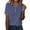 Navy, variant on fatyb Womens V Neck Striped Tshirts Short Sleeve Summer Tees Colorblock Casual Loose Blouses for Women