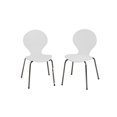 thumbnail image 2 of Giftmark 3012Y Modern Childrens Table and  2 Chair Set with Chrome Legs - Yellow, 2 of 2
