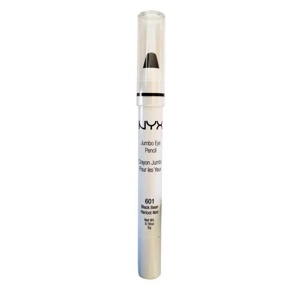NYX Crayon Jumbo Eye Pencil Shadow 601 Black Bean Net Wt. 0.18 oz. 5g