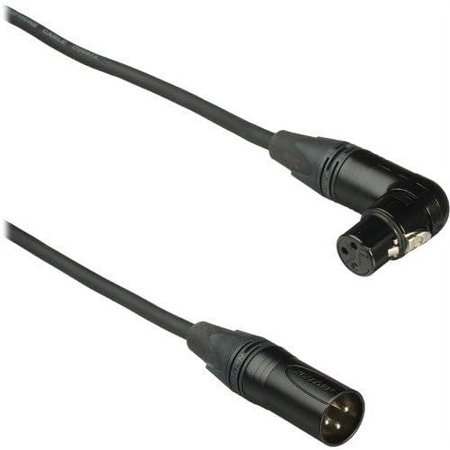 Studio 4000 Series XLR M To Angled XLR F Microphone Cable - 10' (3 M)