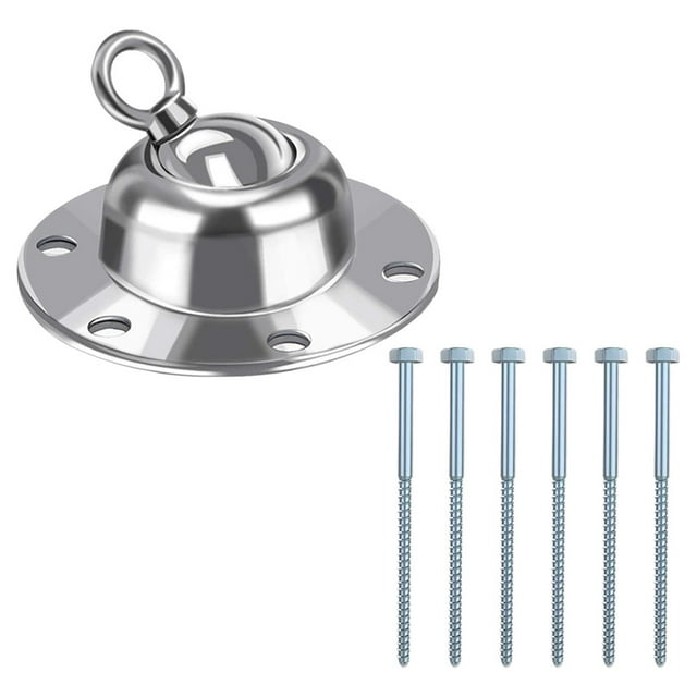 QUMIIRITY 1 Set Dog Tie Out Stake Heavy Duty Iron for Dogs and Outdoor Training