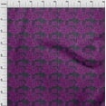 thumbnail image 3 of oneOone Viscose Chiffon Fuschia Pink Fabric Animal Skin Sewing Craft Projects Fabric Prints By Yard 42 Inch Wide-WBC, 3 of 4