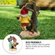 thumbnail image 5 of TUMALL Divertidos gnomos de jardín Son las 5 en punto Mini muñecas Adornos de resina Decoración novedosa-predeterminado, 5 of 8