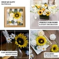 thumbnail image 4 of Efavormart Cream/White Artificial Foam Roses & Silk Sunflowers Mix Flower Box Diy Flower Bouquets - Ideal for Wedding Ceremonies, Festivals, Parties, Home Decorations, Gardens, Fencing, 4 of 11