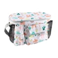 thumbnail image 2 of Organizador de cochecito de bebé, tela Oxford portátil de gran capacidad, práctica y práctica bolsa para cochecito para exteriores tipo 2 y bolsillo lateral, 2 of 9
