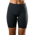 thumbnail image 1 of Underworks Vulvar Varicosity Support Gym Shorts for Women - Black -Small, 1 of 5