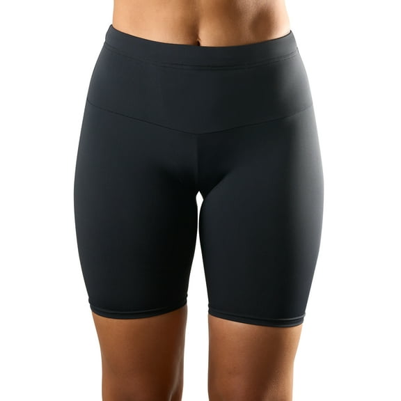 Underworks Vulvar Varicosity Support Gym Shorts for Women - Black -Small