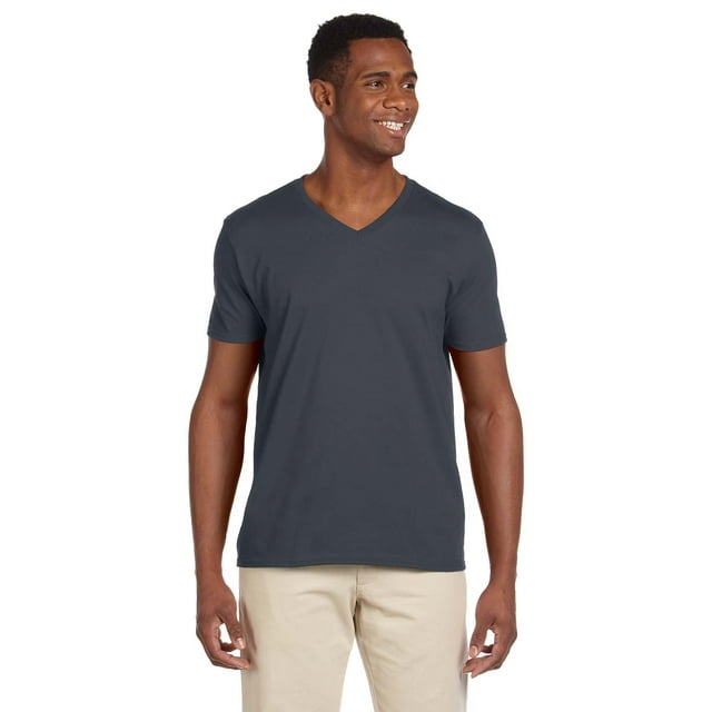 Gildan Adulte Softstyle 4,5 oz T-Shirt Col en V - G64V