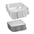 thumbnail image 5 of VeZee 9x13 Inch Half Size Disposable Aluminum Pans With Lids & Handle Rack BPA-Free, Non-Stick, Ideal for Baking & Catering:100CT, 5 of 5