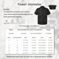 thumbnail image 7 of TiaoBug Mens Womens Kitchen Work Uniform Shirts Short Sleeve Chef Coat Restaurant Cook Jacket with Hat Black L, 7 of 7