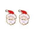 thumbnail image 1 of Pendientes de Navidad de dibujos animados de moda para mujer Pendientes de campana de Santa Wmkox8yi  sjalhkljlk4513, 1 of 3
