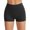 Black, variant on Yoga Shorts Women's Fashion Solid Leggings Slim High Waist Sport Yoga Short Pants Gym Shorts Women AG L
