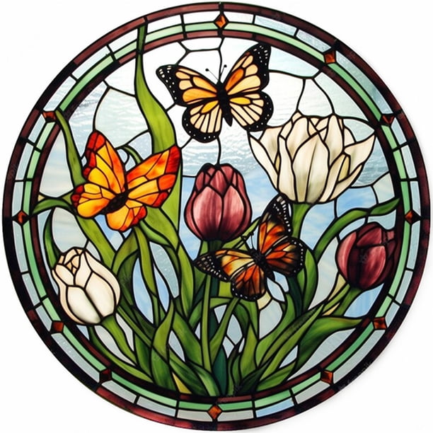 Hilo Algodón Ecológico Bordado Arte Cruz Mariposa Vitral Contado 18 Quilates