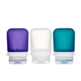thumbnail image 1 of Botellas de viaje humangear GoToob+, silicona recargable, 53 ml, paquete de 3, 1 of 6