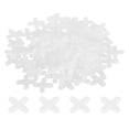 thumbnail image 1 of 400Pack Tile Spacers, 5mm 3/16" Cross Shape Wall Floor Tile Spacer, White, 1 of 6