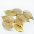 thumbnail image 6 of EHJRE Trendy Filigree Natural Leaf Pendants Long Chain for Necklace Pendants Gold, 6 of 9