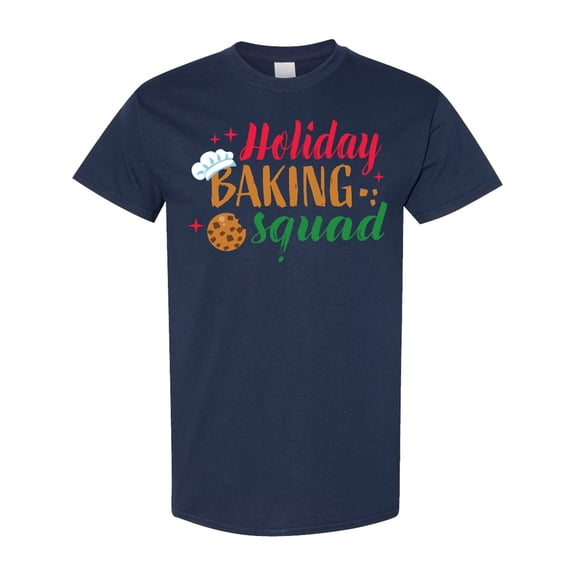 Inktastic Christmas Holiday Baking Squad T-Shirt