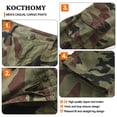 thumbnail image 3 of Mens Cargo Pants Relaxed Fit Classic Casual Pants, 3 of 6