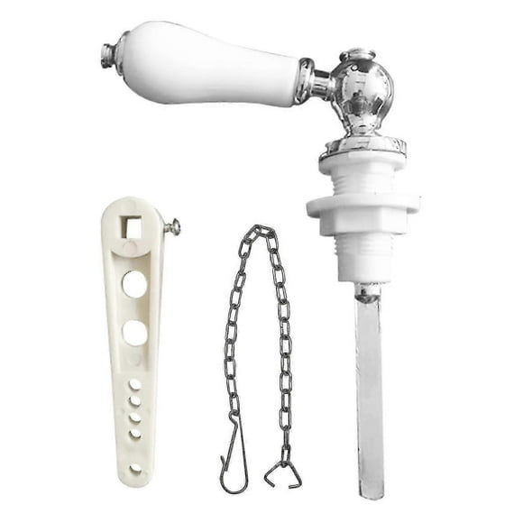Wc Tool Lavatory Ceramic White Toilet Cistern Lever Flusher Victorian Style