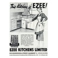 thumbnail image 2 of Ezee Kitchens Advertisement Poster Print By Mary Evans Picture Librarypeter & Dawn Cope Collection, 2 of 4