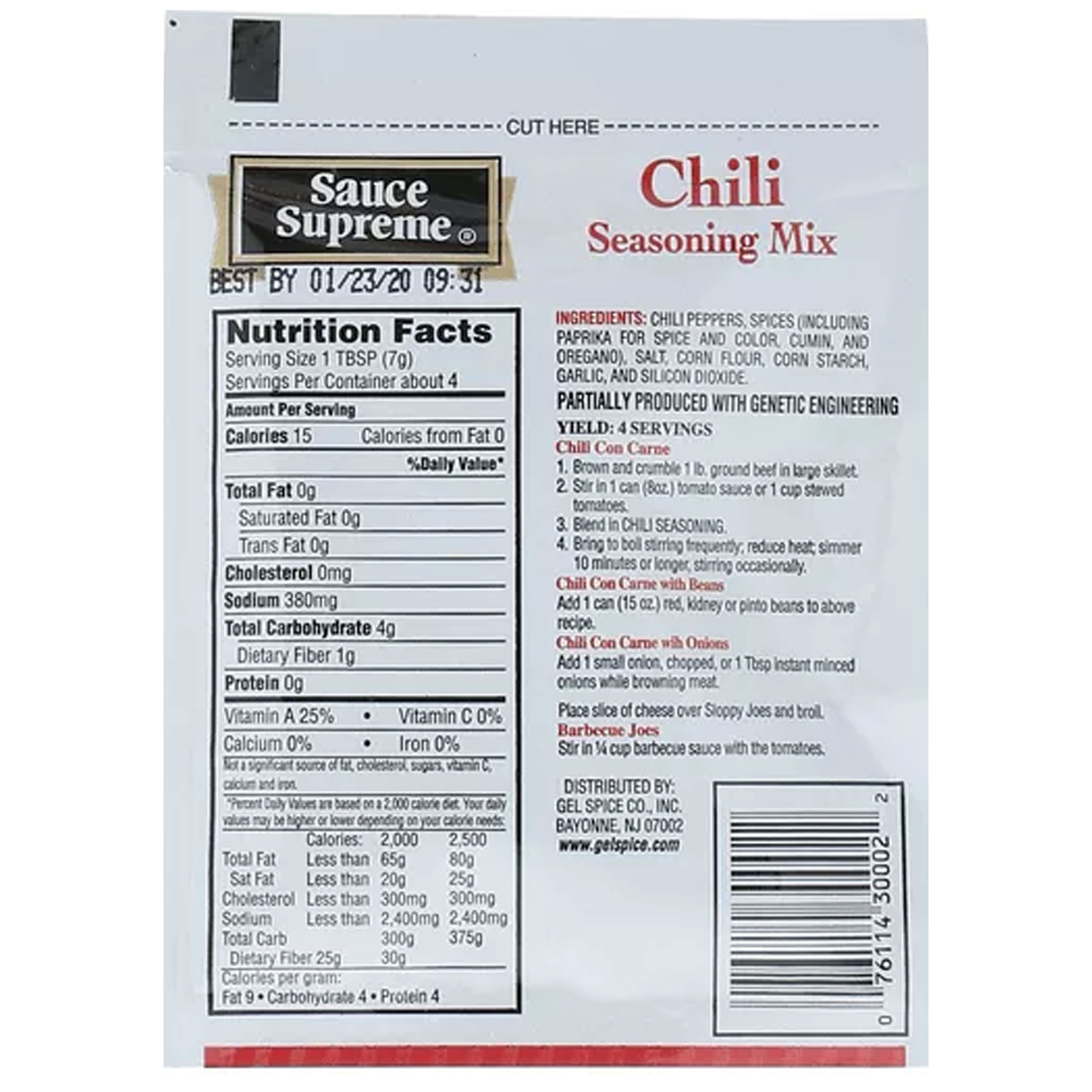 Spice Supreme – Chili Powder 2.25 oz. – House of Meats