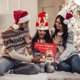 thumbnail image 4 of Papá Noel De Navidad, Gorro Cálido, Fiesta De Disfraces, Accesorios De Decoración Para Niños, Adultos, Regalo De Navidad Moyic HA040069-02, 4 of 6