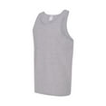 thumbnail image 3 of Gildan Men's Tank Top - 5200 | Comfortable Sleeveless Shirts | Sport Grey Color, Bulk 6 Pack, Size-L, 3 of 5