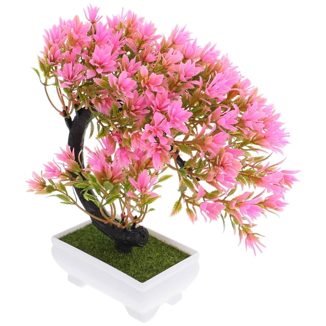 Greenadscape Floral Artificial Rosa Para Escritorio Con Estilo Y Detalles Finos