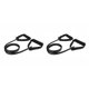 thumbnail image 3 of Greeniant Banda de resistencia para ejercicio de pecho, correa de tracción para mujeres y hombres, cinturón de goma expansor de pecho, herramienta de negro 2piezas Greeniant CBP138842, 3 of 6