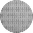 thumbnail image 2 of Addison Rugs Mayfield Washable Transitional Geometric Gray Round Rug, 8' x 8', 2 of 5