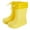 Yellow, variant on Girls Rain Boots For Toddlers And Kids Comfortable Outdoor Play Shoes Lightweight Durable Rubber Footwear Girls Cowboy Boots Size 2.5-3 Years